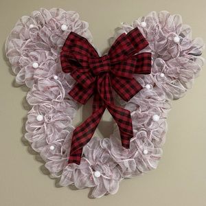 Minnie Mouse christmas wreath